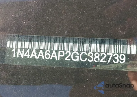 2016 Nissan Maxima 3.5 Sv from USA, damaged, VIN 1N4AA6AP2GC382739